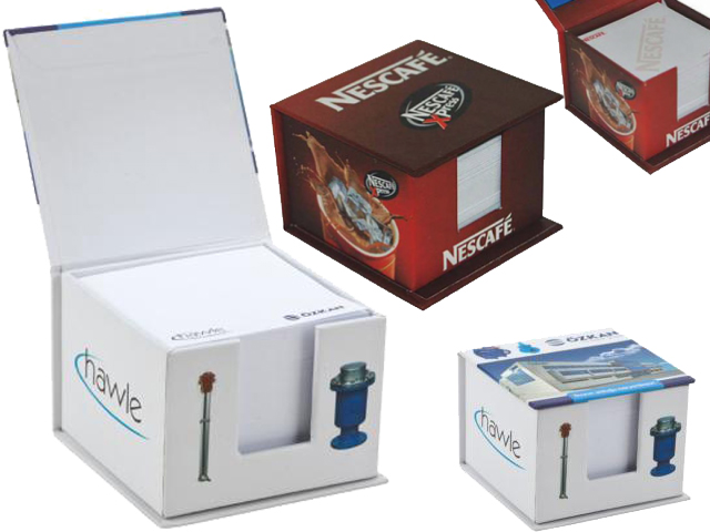 Cube Memo Pad 500 (Rigid Box)