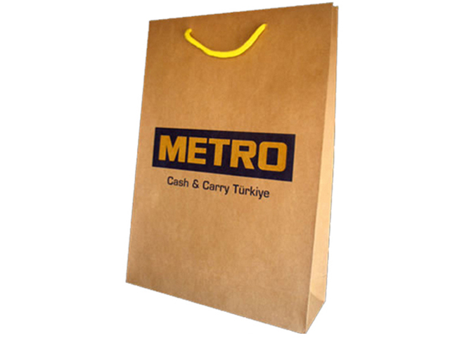 Fair Size Kraft Bag