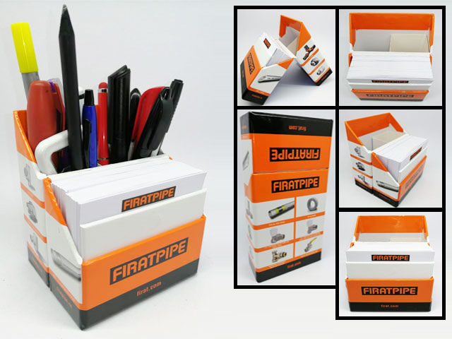 Magnet Notepad Pen Holder