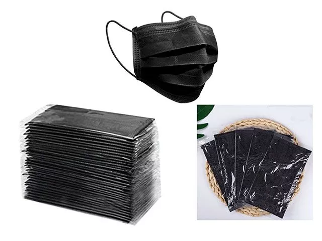 Poşetli Siyah Maske