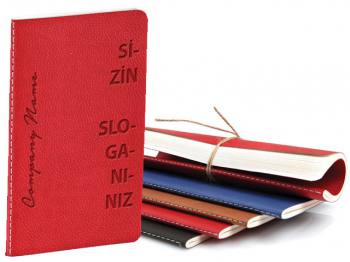 Flexible Leather Notebook (13×21 cm)