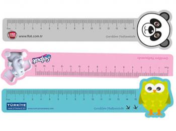 Plastic Ruler with logo