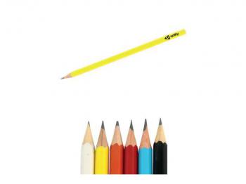Renkli Kurşun Kalem (Köşeli)